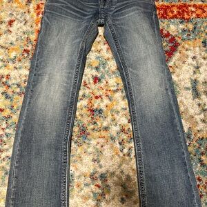 BKE Blue Straight Jeans Classic Style